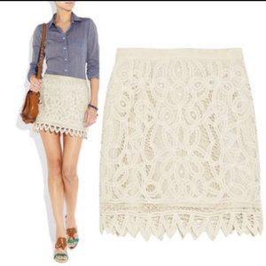 Juicy Couture Battenburg Mini Skirt